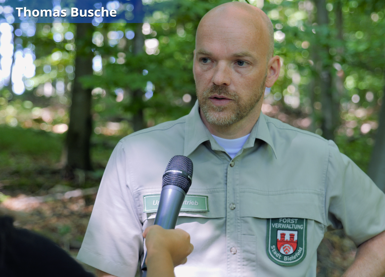 Thomas Busche, Bielefelder Stadtförster, über den Wald in der Klimakrise