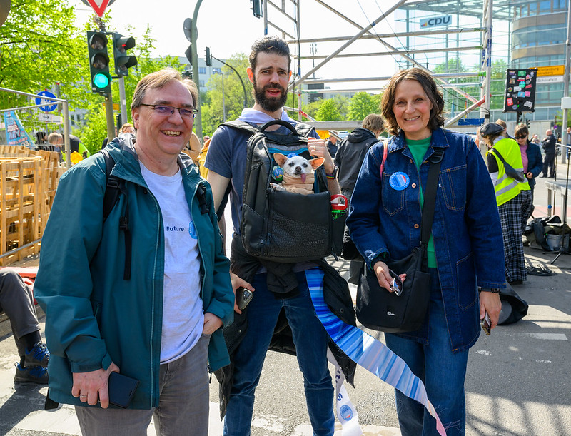 S4F bei Demo in Berlin